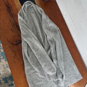 American Eagle Outfitters Gray Cardigan Sweater